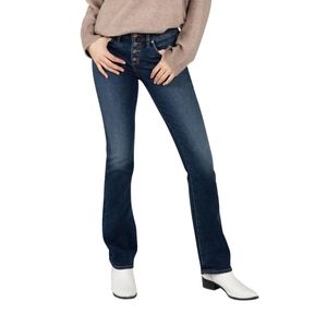 Silver Jeans Mid Rise Slim Bootcut